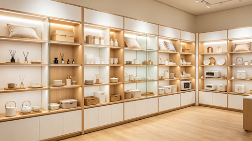 荆州家居生活展柜